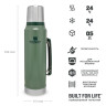Термос Stanley Classic 1 л, тёмно-зелёный (10-11971-001)